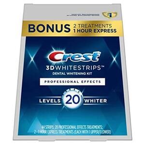 ** Crest 3D Whitestrips Professional Effects  Teeth Whitening Kit, 44 strips